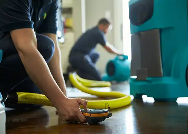 water damage restoration service La Follette